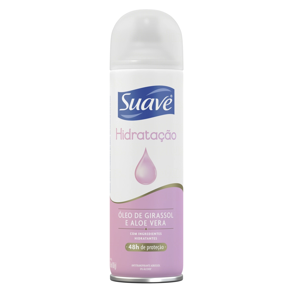 Antitranspirante Aerossol Hidratação Suave 150ml Spray