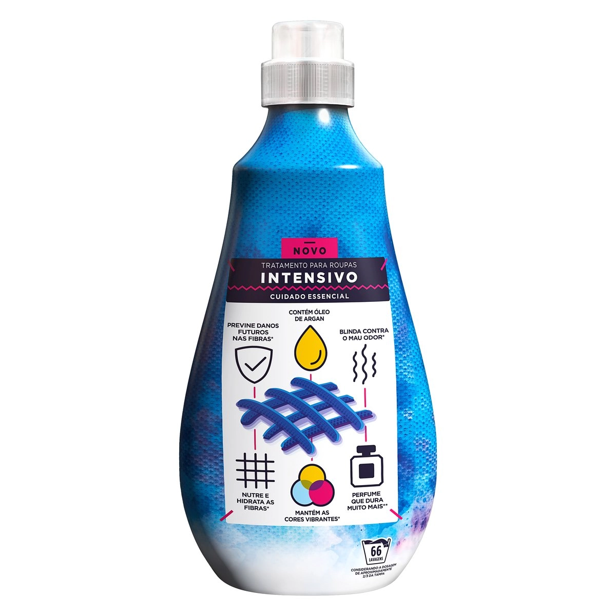 Amaciante De Roupa Concentrado Intensivo Cuidado Essencial Comfort Intense Frasco Leve 1,5l Pague 1,