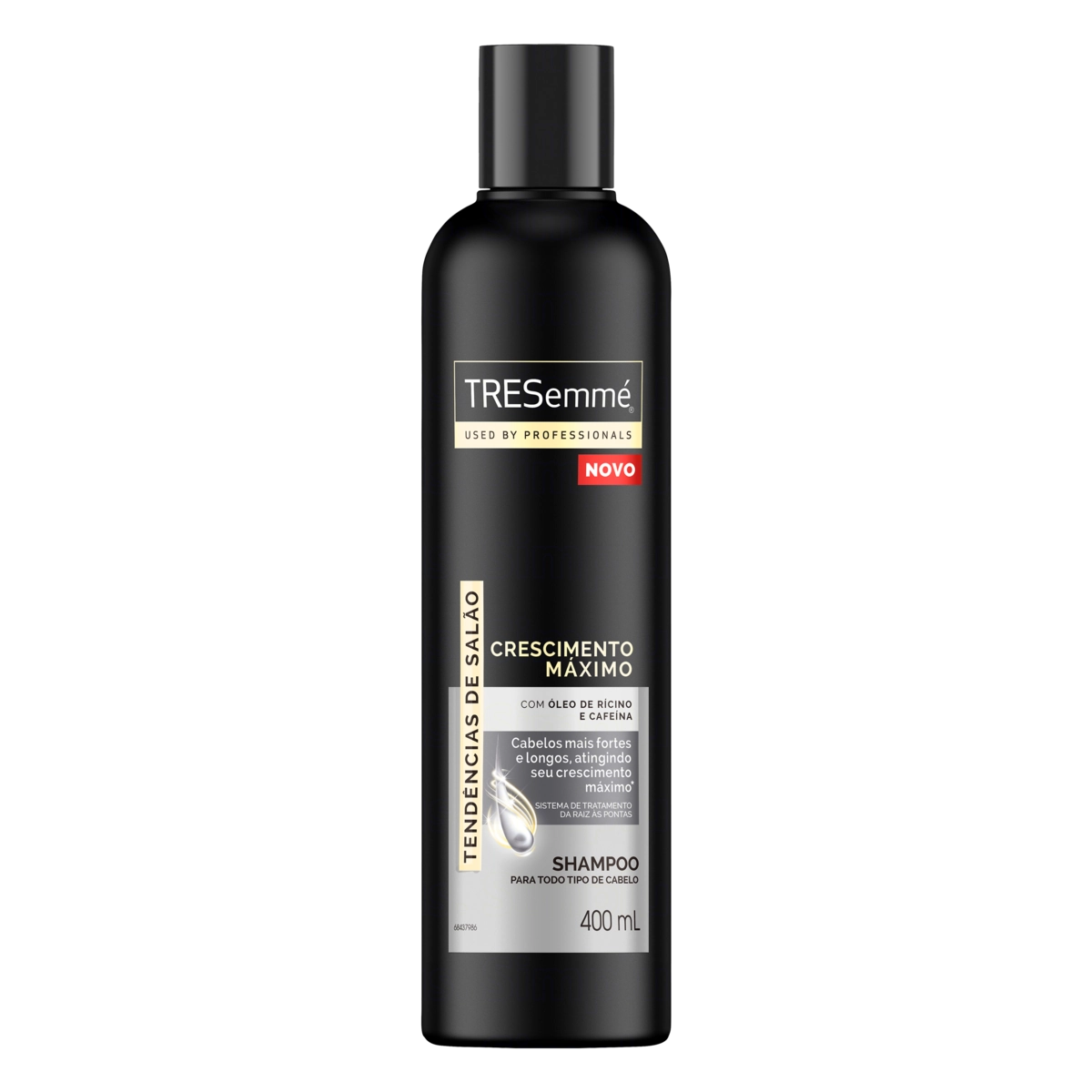 Shampoo Tresemmé Crescimento Máximo Tendências De Salão Frasco 400ml