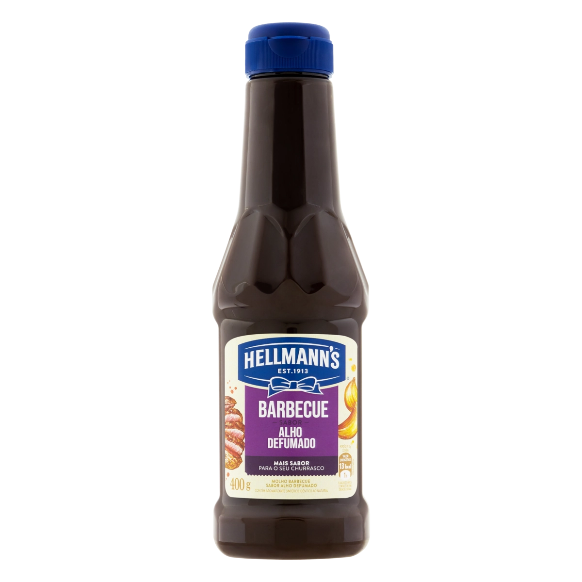 Molho Barbecue Alho Defumado Hellmanns Frasco 400g