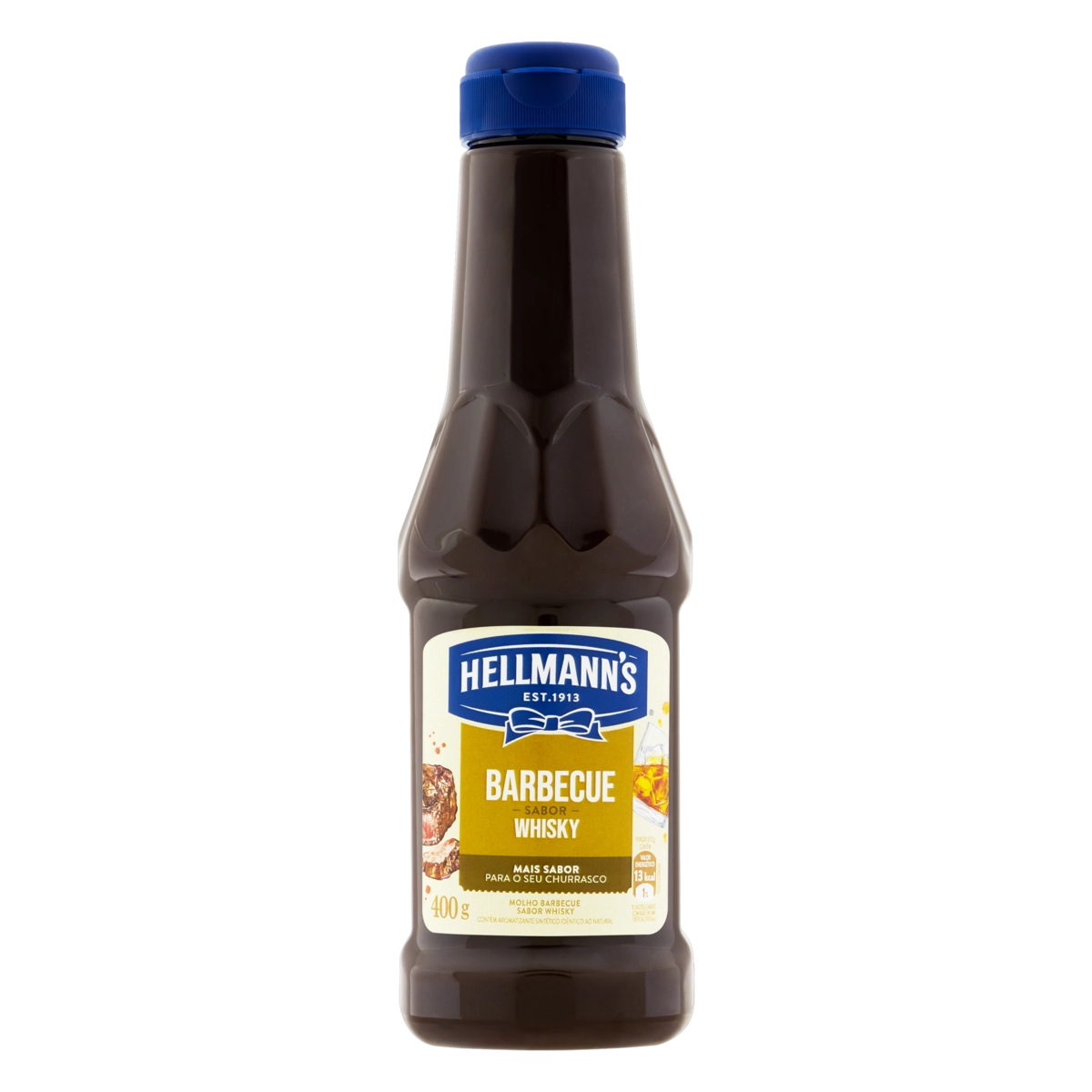Molho Barbecue Whisky Hellmanns Squeeze 400g