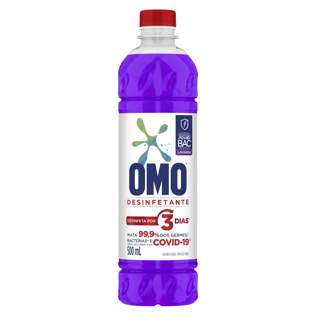 Desinfetante Uso Geral Lavanda Omo Frasco 500ml