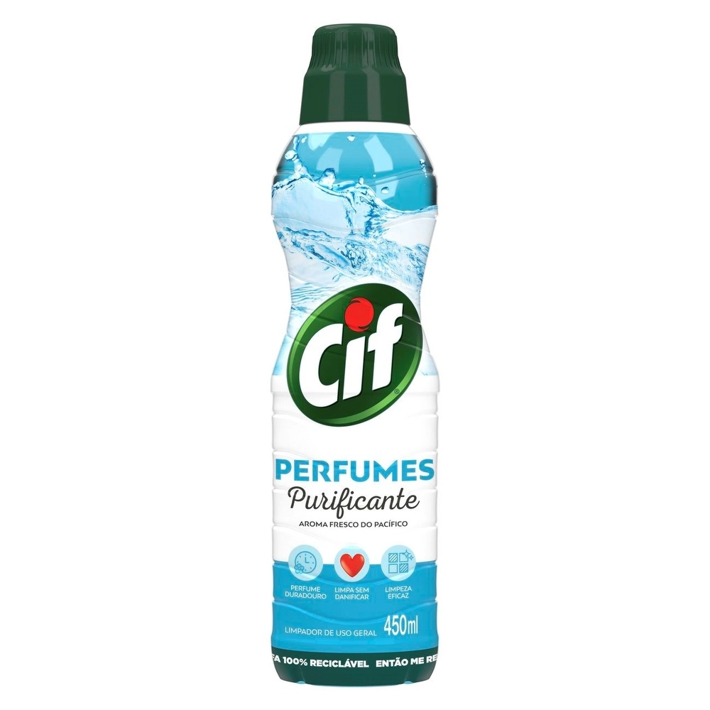 Limpador Purificante Cif Perfumes Frasco 450ml