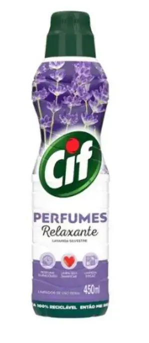 Limpador Perfumado Relaxante Cif Perfumes Frasco 450ml