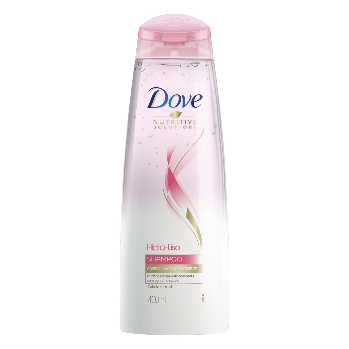 Shampoo Dove Hidra Liso Frasco 400ml