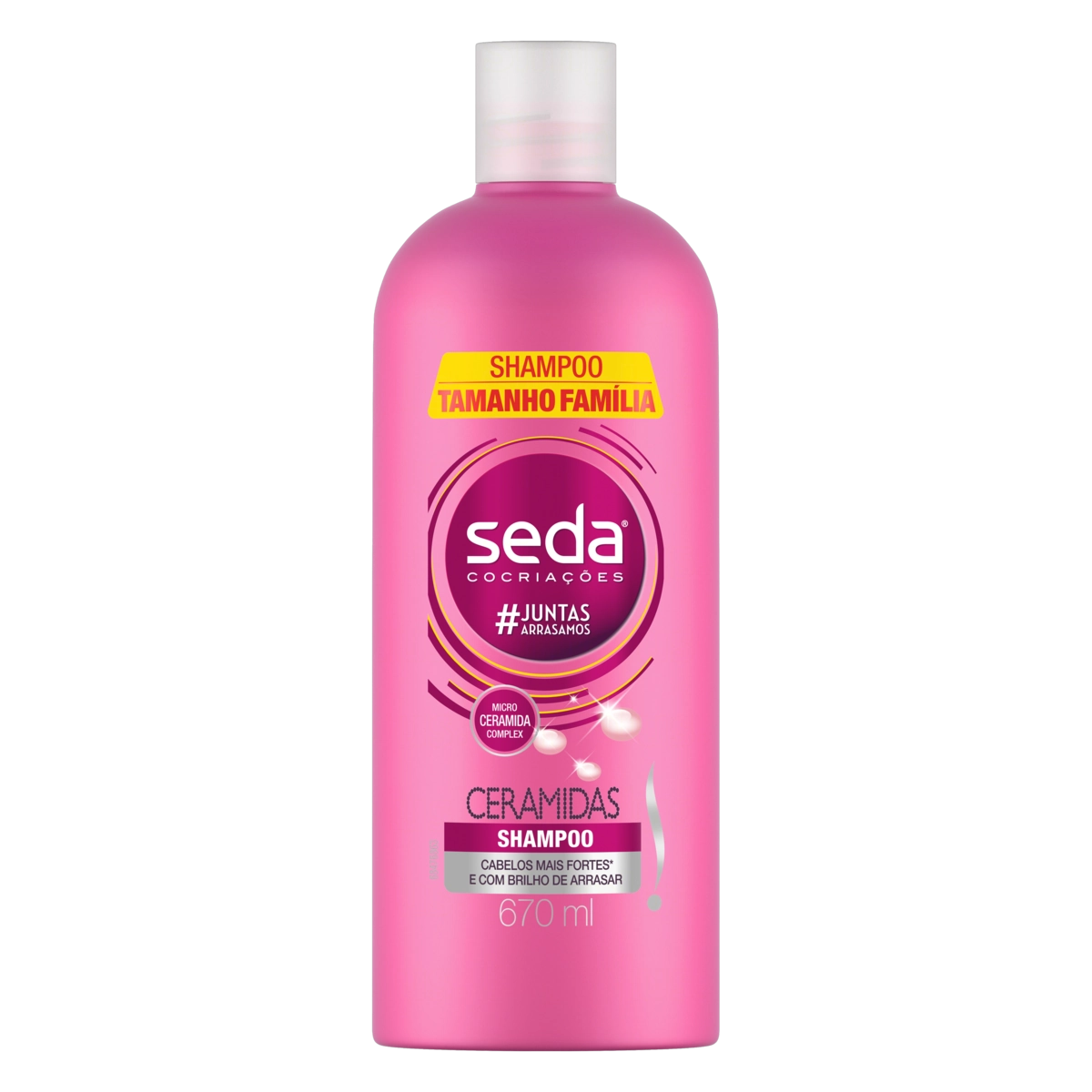 Shampoo Seda Ceramidas Frasco 670ml Tamanho Família
