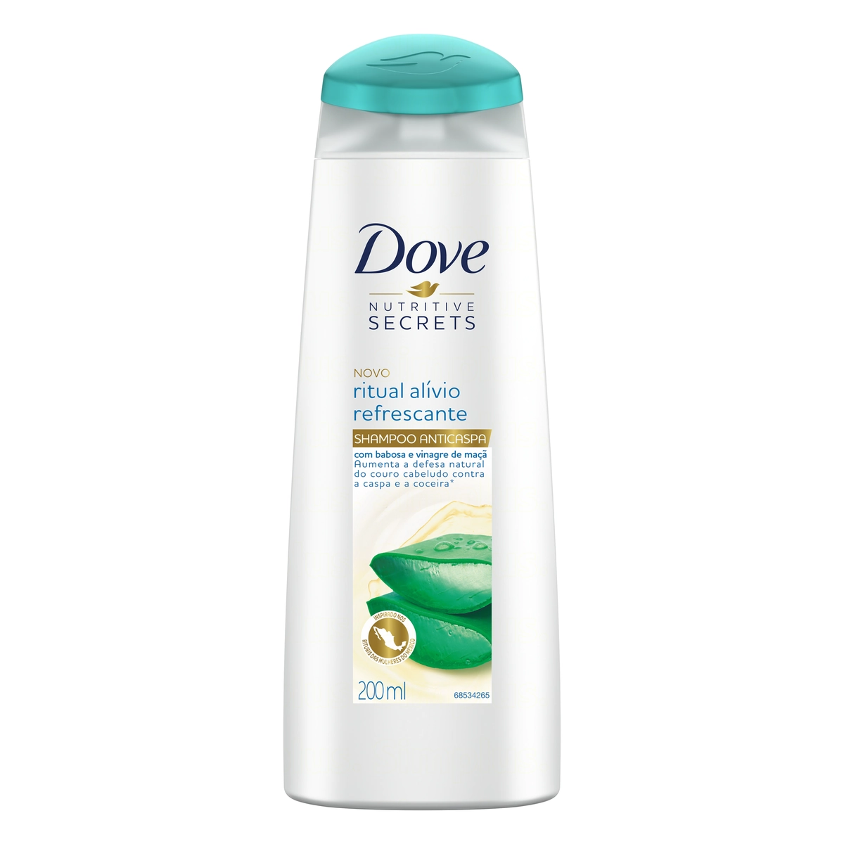 Shampoo Anticaspa Dove Nutritive Secrets Ritual Alívio Refrescante Frasco 200ml