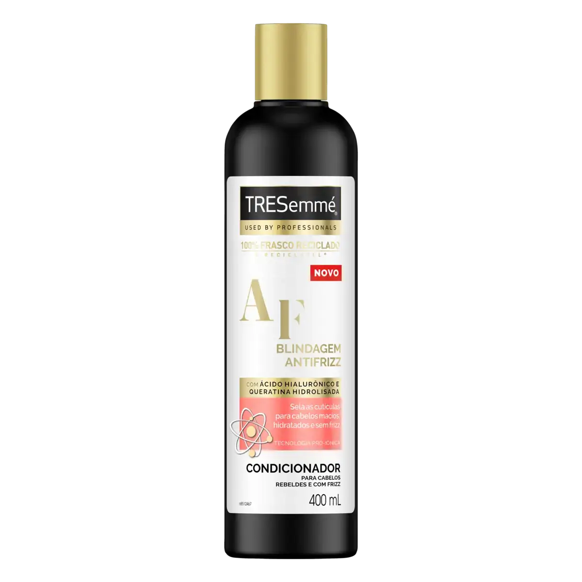 Condicionador Tresemmé Blindagem Antifrizz Frasco 400ml
