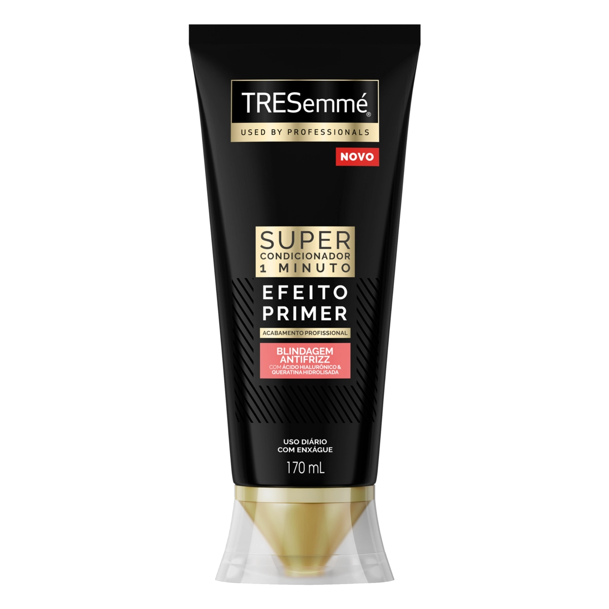 Super Condicionador Tresemmé 1 Minuto Blindagem Antifrizz Bisnaga 170ml