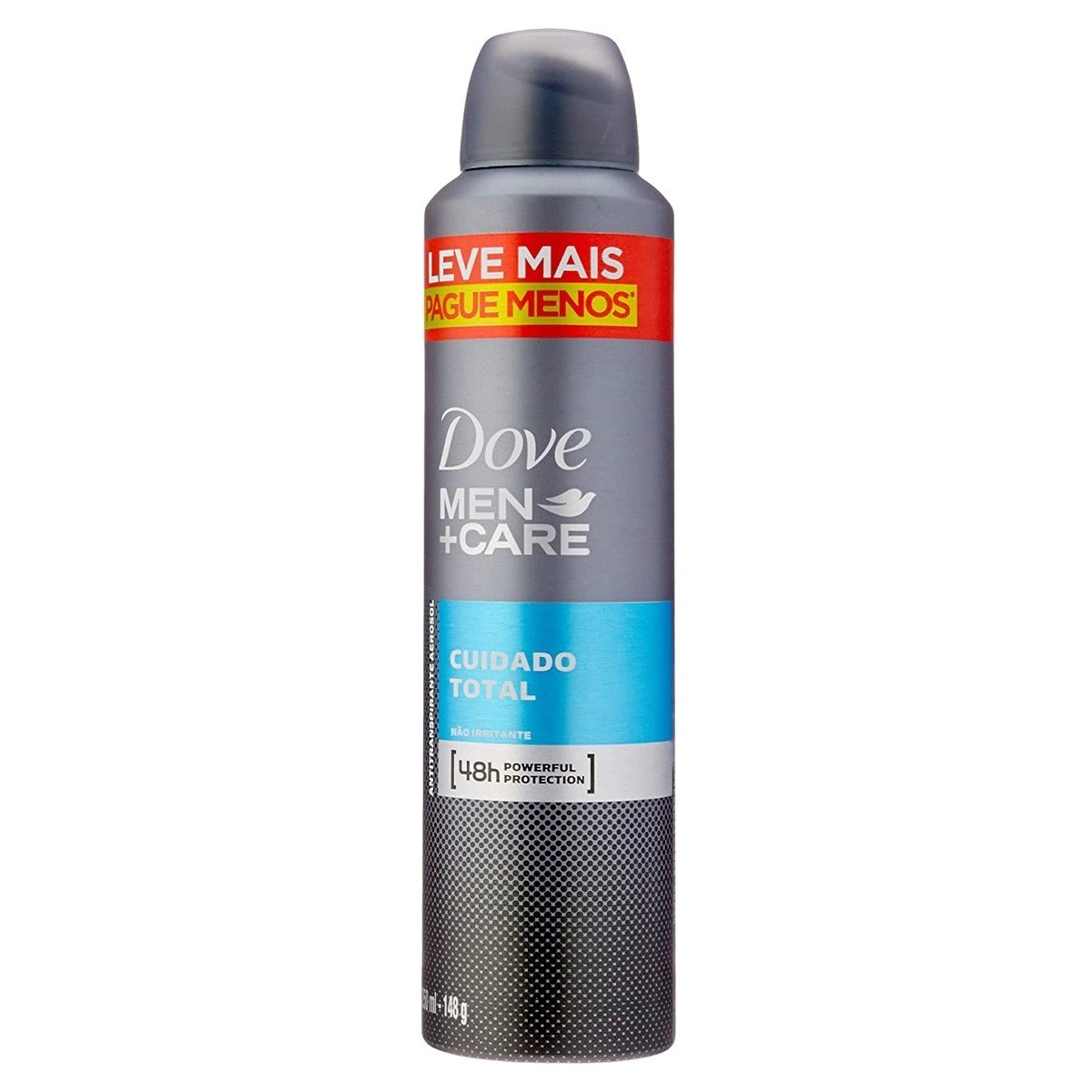 Antitranspirante Aerossol Proteção Total Dove Men Care 250ml Spray Leve Mais Pague Menos
