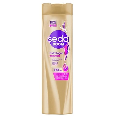 Shampoo Seda Boom Hidratação Revitalização Frasco 300ml
