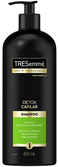 Shampoo Tresemmé Detox Capilar Frasco 650ml