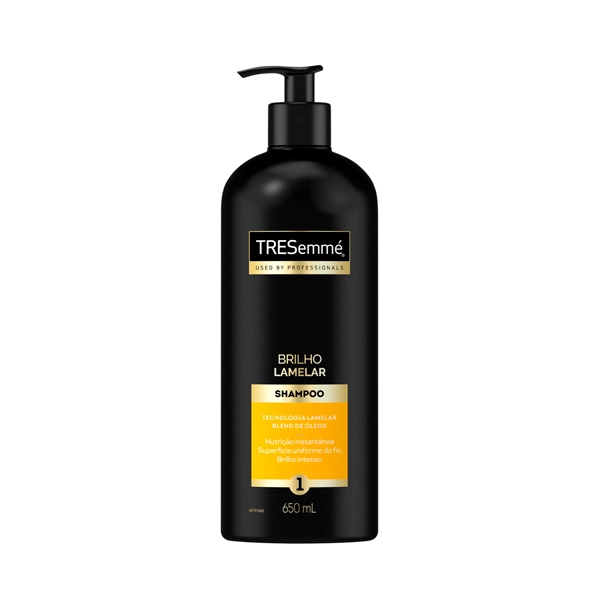 Shampoo Tresemmé Brilho Lamelar Frasco 650ml