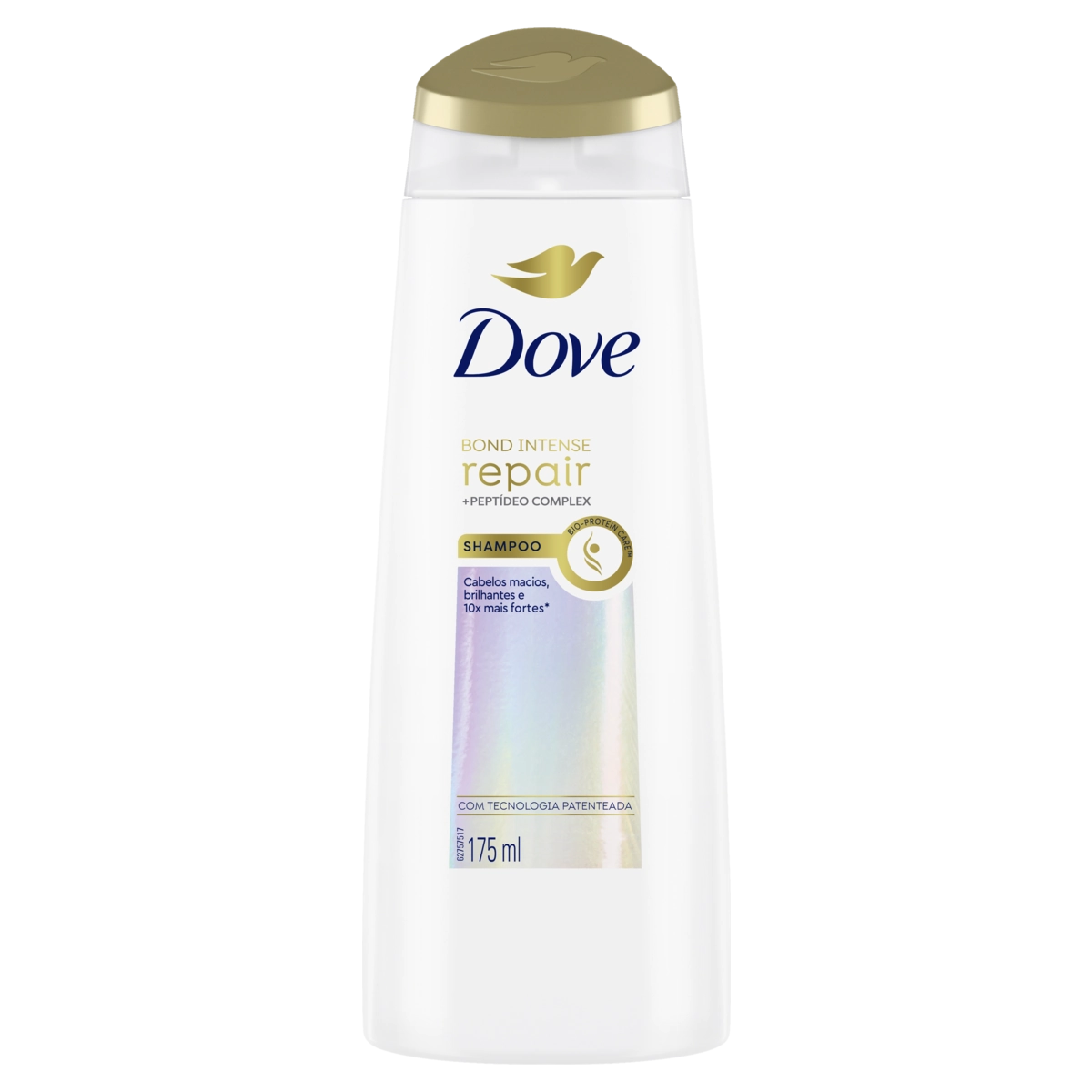 Shampoo Dove Bond Intense Repair Peptídeo Complex Frasco 175ml
