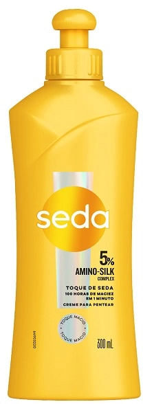 Creme Para Pentear Seda Toque De Seda Frasco 300ml