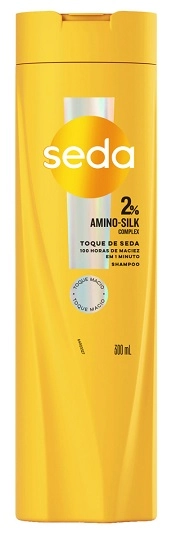 Shampoo Seda Toque De Seda Frasco 300ml