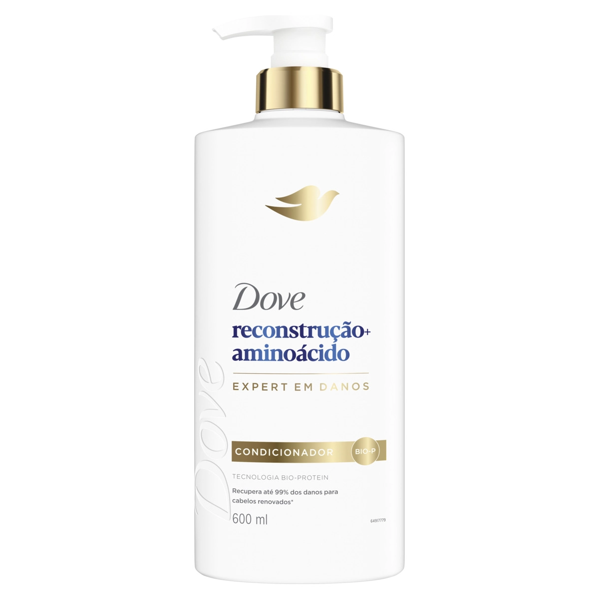 Cond Dove 600ml Reconstruçao Aminoacido