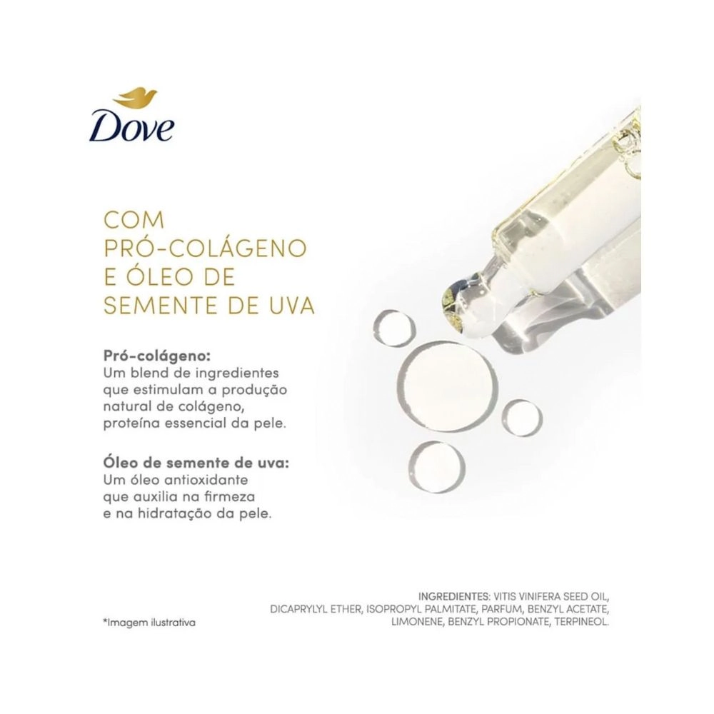 óleo Sérum Corporal Dove Deo Firmador Spray 150ml