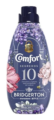 Amaciante De Roupa 10 Bridgerton Comfort Segredos Frasco Edição Especial 1l