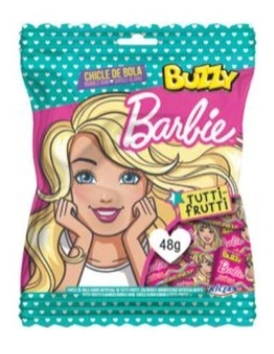 Chicle Buzzy Barbie 64g