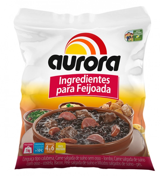 Ingr Para Feijoada Aurora 1kg