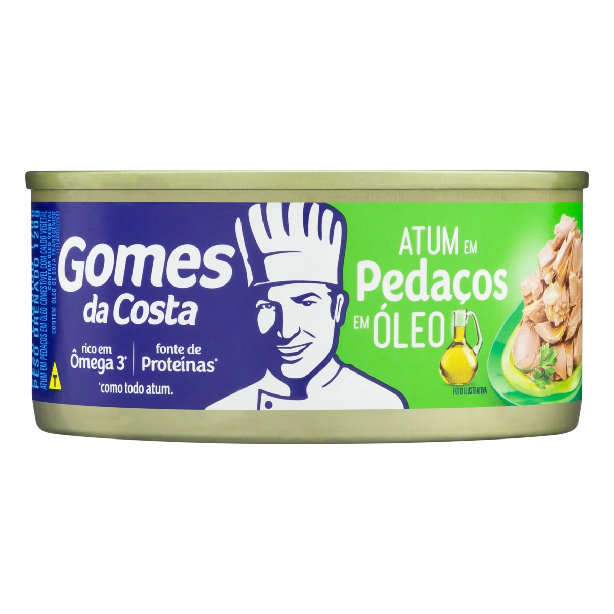 Atum Gomes Da Costa Em Pedaços Ao óleo 170g