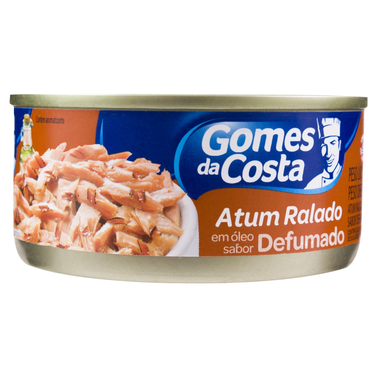 Atum Ralado Em óleo Defumado Gomes Da Costa Lata 130g