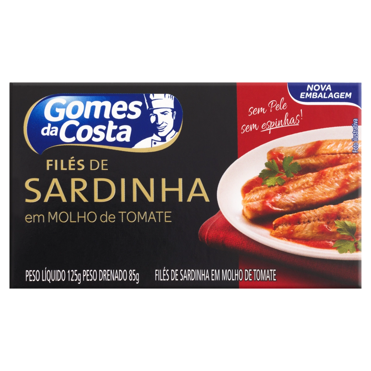 File Sardinha Molho Gomes Da C