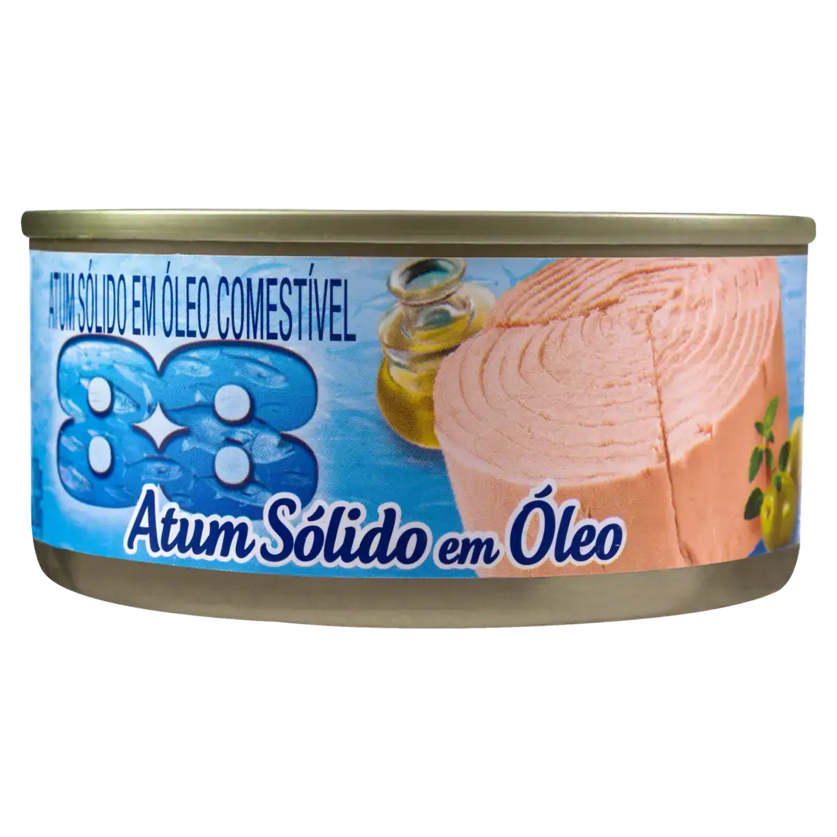 Atum Sólido Em óleo 88 Lata 120g