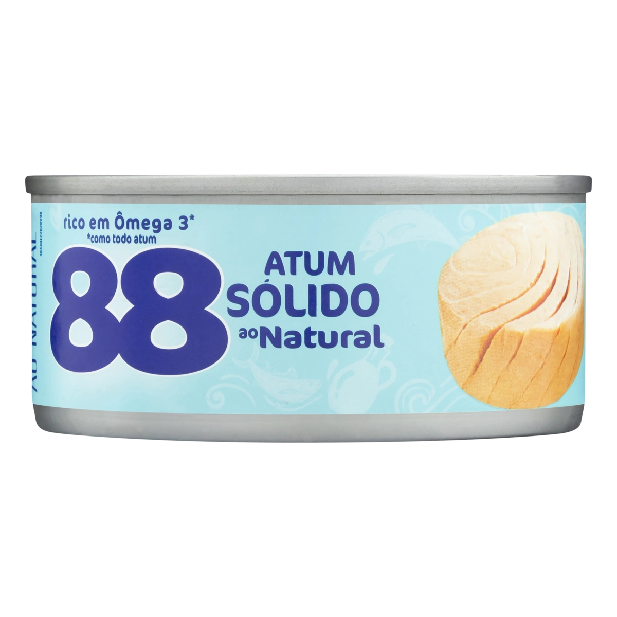 Atum Sólido Ao Natural 88 Lata 98g