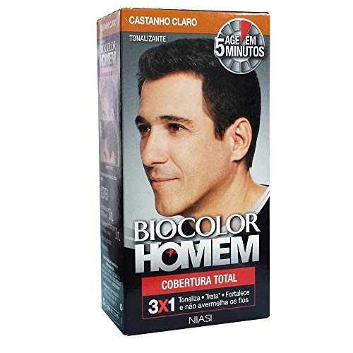 Tintura Semi Permanente Biocolor Homem Castanho Claro Unit