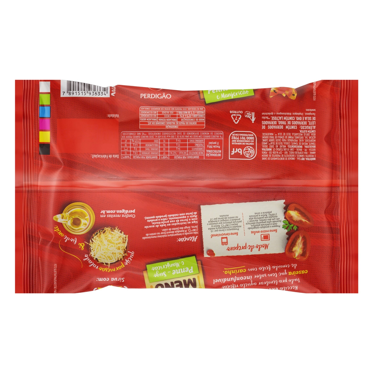 Penne Ao Molho Sugo E Manjericão Perdigão Pacote 350g