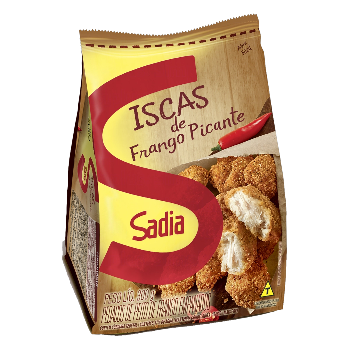 Iscas De Frango Picante 300gr Sadia