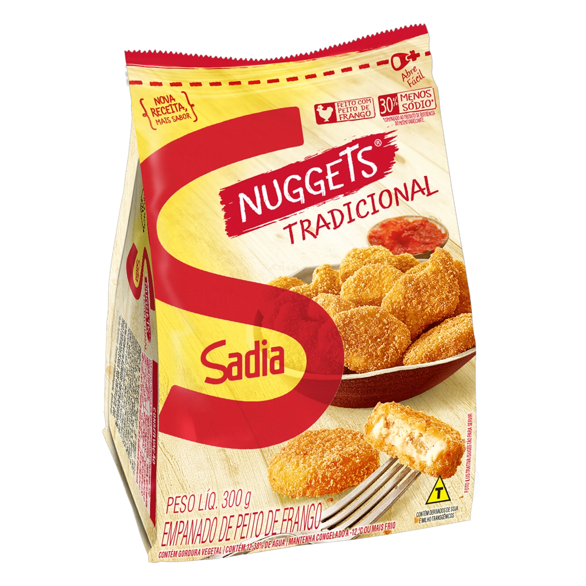 Empanado De Frango Peito Original Sadia Nuggets Pacote 300g