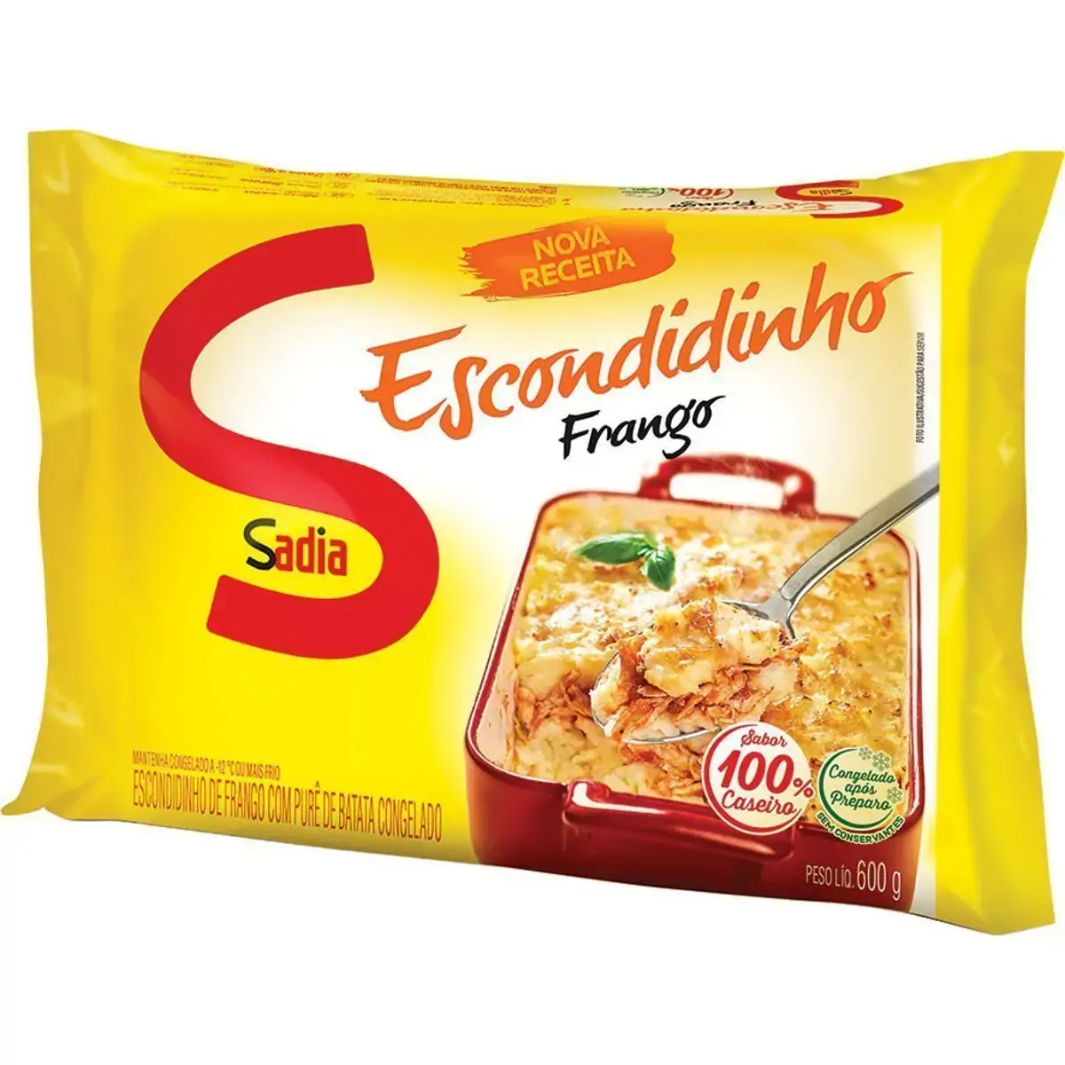 Escondidinho Frango Sadia Pacote 600g
