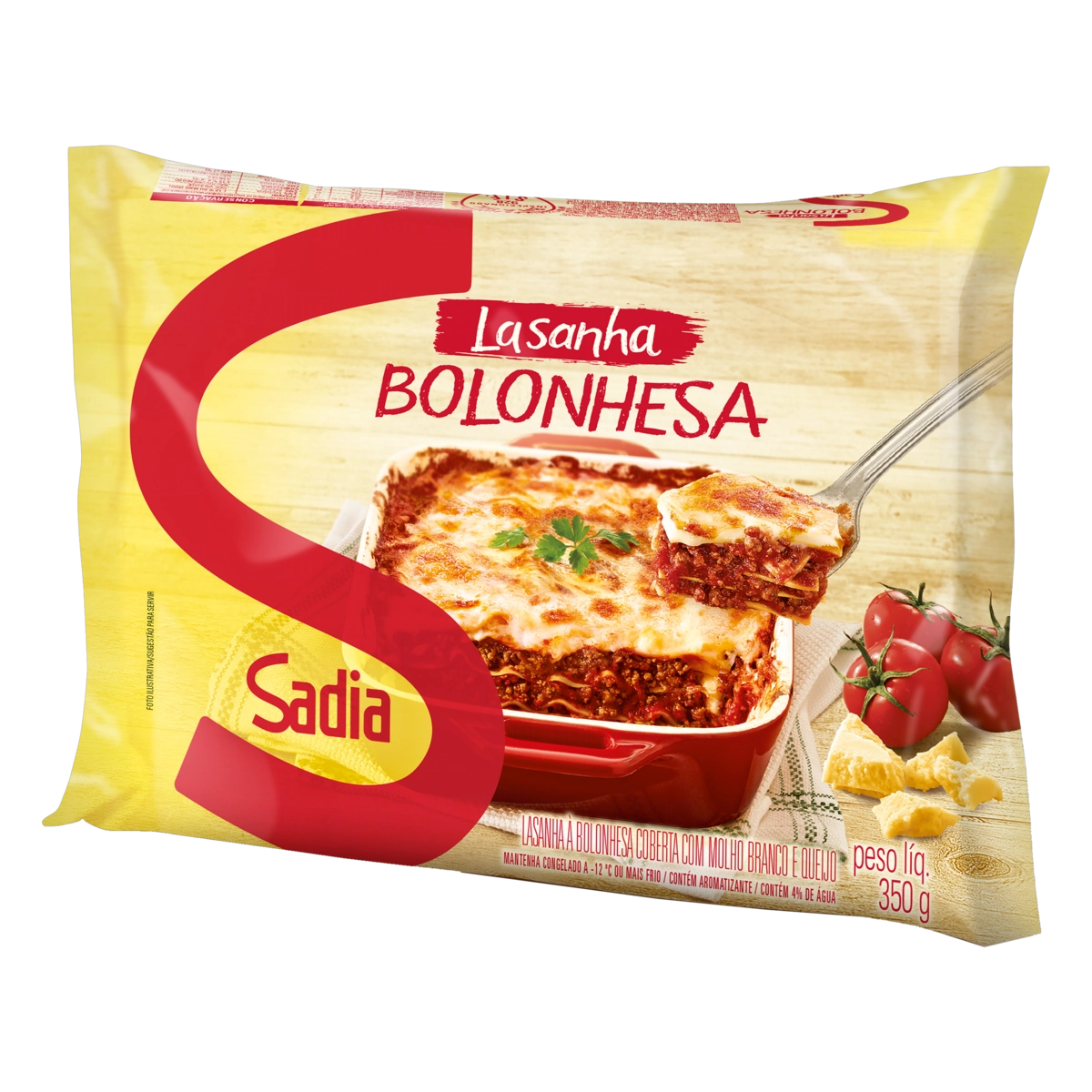 Lasanha Bolonhesa Sadia Pacote 350g