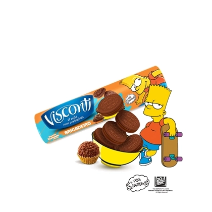 Biscoito Recheado Visconti Brigadeiro