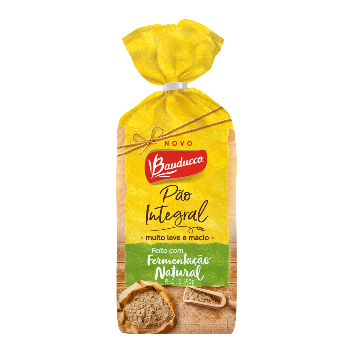 Pão De Forma Integral Bauducco Pacote 390g