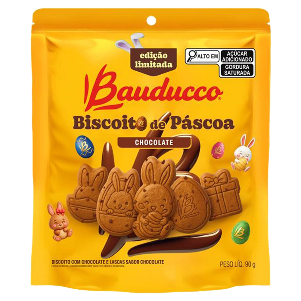 Bisc Bauducco Pascoa 90g