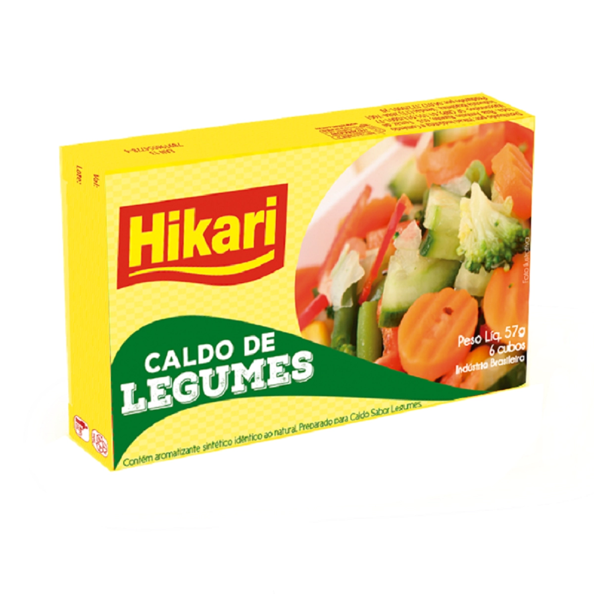 Caldo De Legumes Cubos Hikari 57g