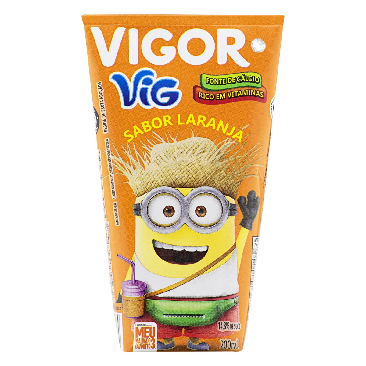 Bebida Vigor Laranja 200ml