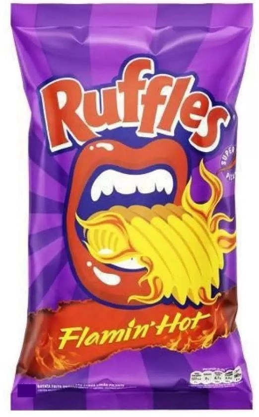 Salg.ruffles Flamin Hot 37g