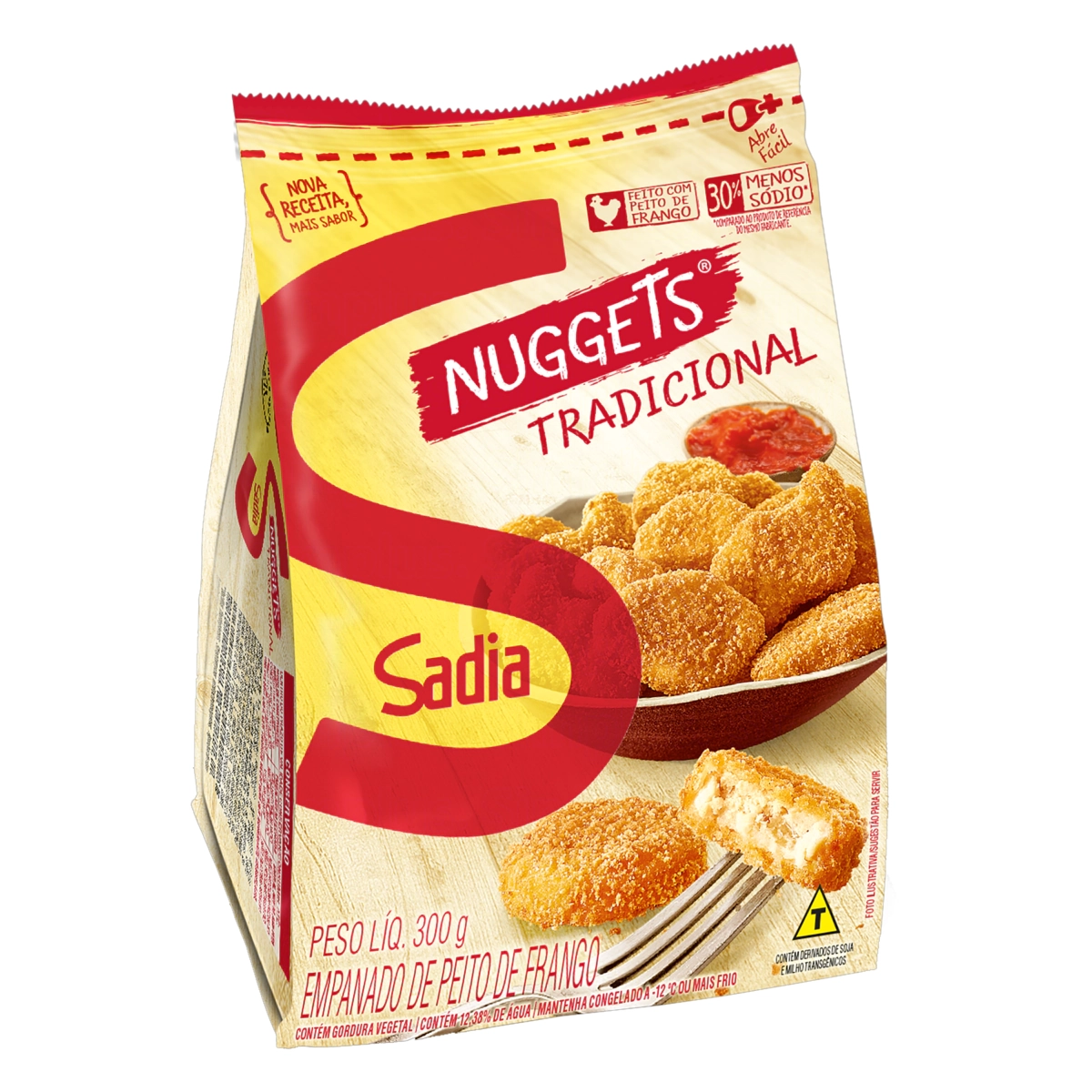 Empanado De Frango Peito Original Sadia Nuggets Pacote 300g