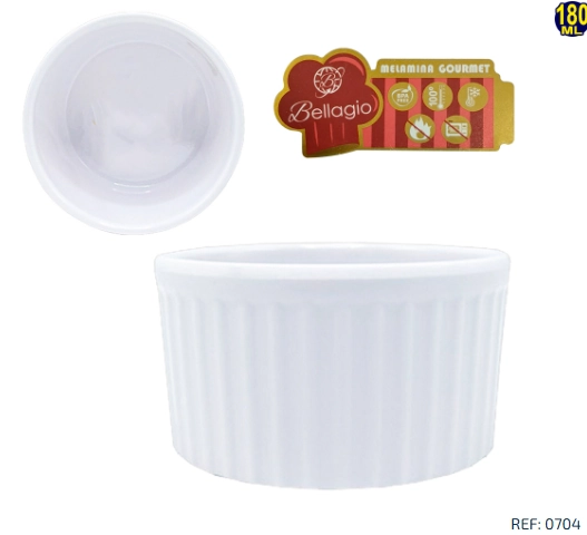 Ramequim Melamina M 180ml Bellagio 1x1und