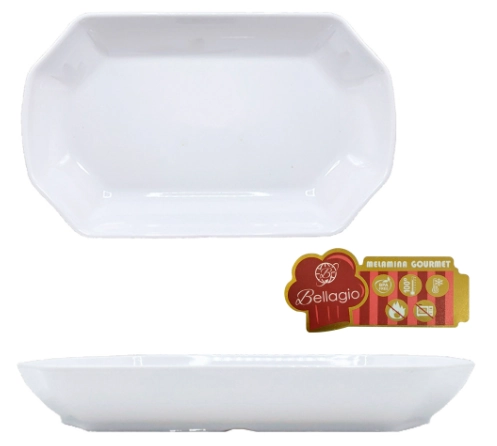Travessa De Melamina M 33x18x5 4cm 1200ml Ref 0711