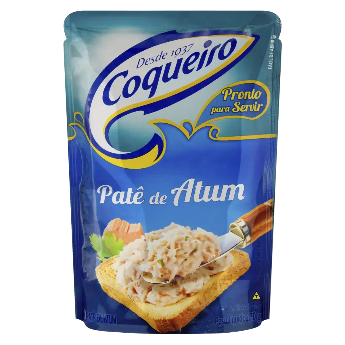 Patê Atum Coqueiro Sachê 170g
