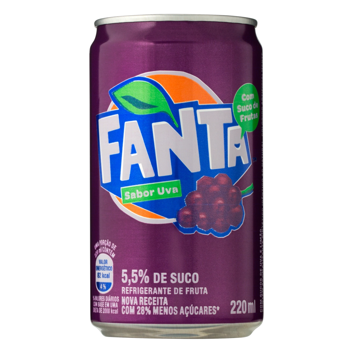 Refrigerante Uva Fanta Lata 220ml
