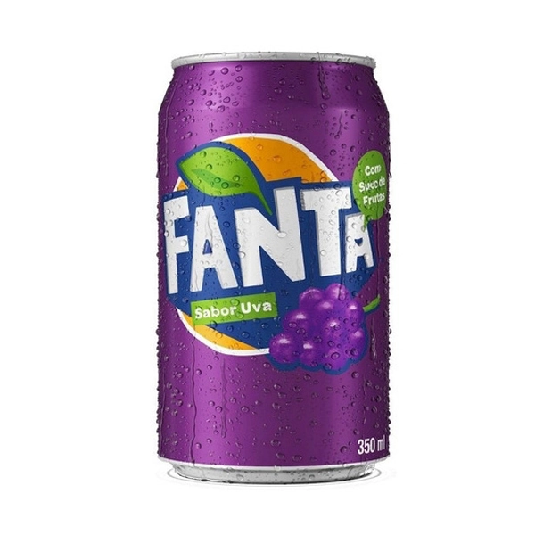 Refrigerante Uva Fanta Lata 310ml