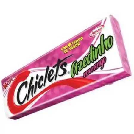 Chiclets Morango Azedinho