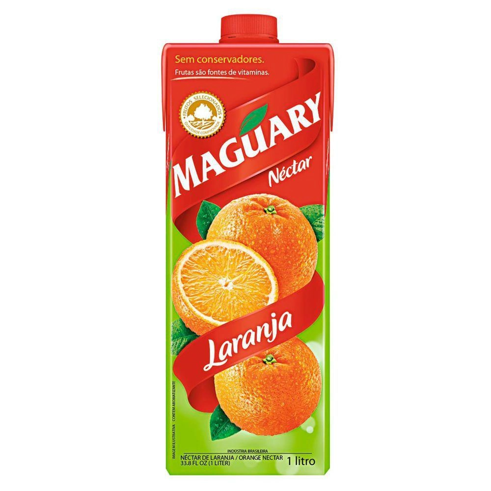 Néctar Laranja Maguary Caixa 1l